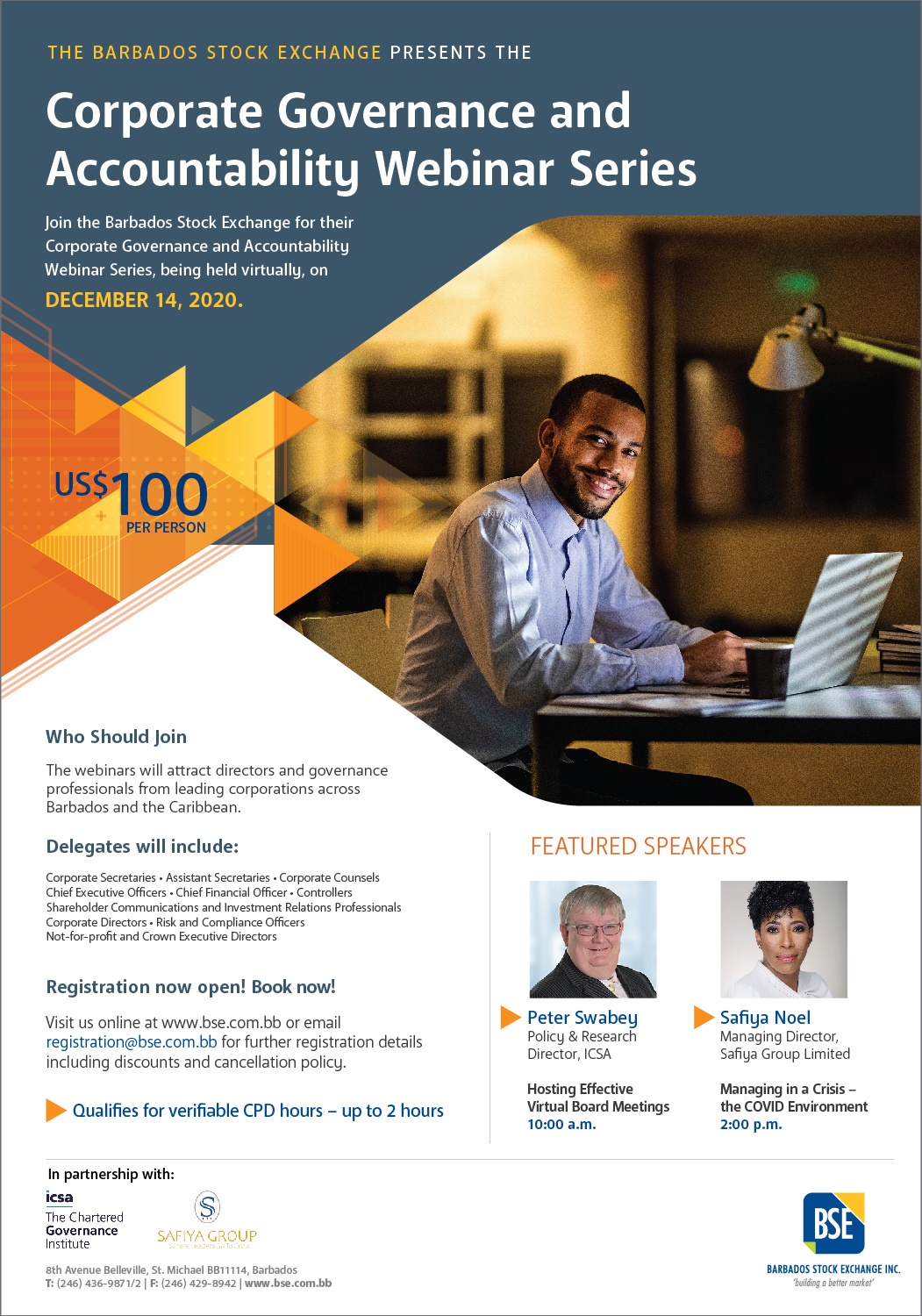 BSE Corporate Governance & Accountability inar Series 2020 BSE